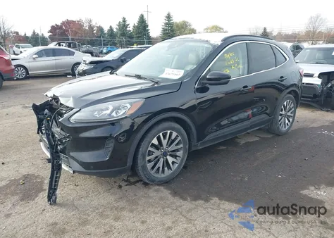 2020 Ford Escape Titanium Hybrid from USA, damaged, VIN 1FMCU0DZ0LUB20786